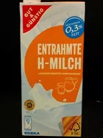 Mängden socker i entrahmte H-Milch