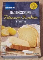 Mängden socker i Zitronen-Kuchen mit Glasur