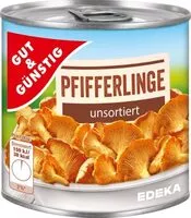 Socker och näringsämnen i Edeka pilze