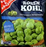 Mängden socker i Rosenkohl tiefgefroren