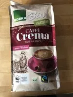 Mängden socker i Café crema Bio fairtrade