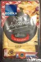Mängden socker i Käse Aufschnitt