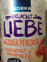 Mängden socker i Frucht Liebe Weisser Pfirsich