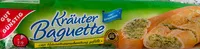 Mängden socker i Kräuter Baguette