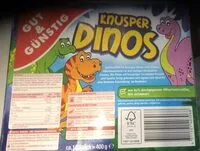 Mängden socker i Knusper Dinos