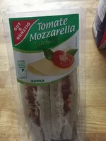 Mängden socker i Tomate Mozzarella Sandwitch