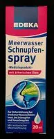 Mängden socker i Meerwasser-Schnupfen-Spray