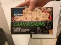 Mängden socker i Champignons in Scheiben schonend tiefgefroren
