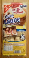 Mängden socker i Gute Laune Weizenbrötchen