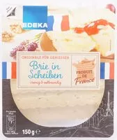 Mängden socker i Brie in Scheiben