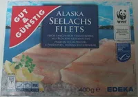 Mängden socker i Alaska Seelachs Filets