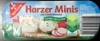 Mängden socker i Harzer Minis mit Edelschimmel