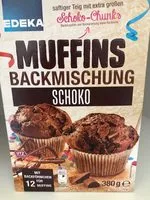 Mängden socker i Muffins Backmischung Schoko Edeka