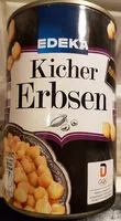 Mängden socker i Kichererbsen