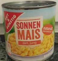 Mängden socker i Gemüse  Mais