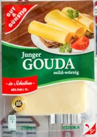 Mängden socker i Junger Gouda
