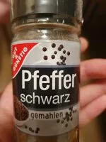 Mängden socker i Pfeffer schwarz