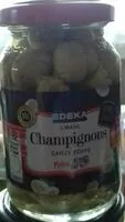 Mängden socker i Mini Champignons 1. Wahl Ganze Köpfe