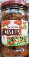 Mängden socker i Getrocknete Tomaten