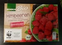 Mängden socker i Himbeeren erntefrisch tiefgefroren