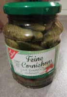 Mängden socker i Feine Cornichons