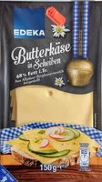 Mängden socker i Butterkäse in Scheiben, 48% Fett i.Tr.