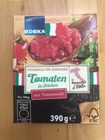 Mängden socker i Tomaten in Stücken Tetrapack