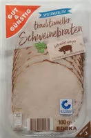 Mängden socker i Schweinebraten