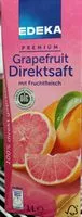 Mängden socker i Grapefruit Direktsaft