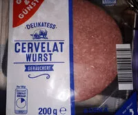 Mängden socker i Cervelatwurst