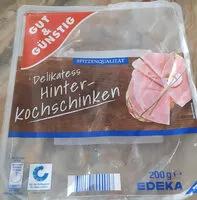 Mängden socker i Hinterkochschinken