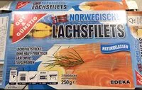 Mängden socker i Norwegische Lachsfilets naturbelassen