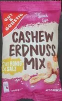 Mängden socker i Cashew Erdnuss Mix