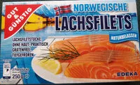 Mängden socker i Norwegische Lachsfilets