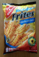 Mängden socker i Backofen Frites Wellenschnitt
