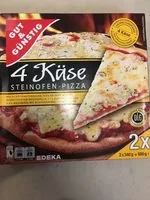 Mängden socker i 4-Käse-Steinofen-Pizza