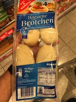 Mängden socker i Baguette Brötchen zum Fertigbacken