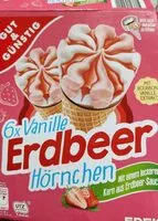 Mängden socker i Vanille Erdbeer Hörnchen