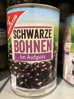 Mängden socker i Schwarze Bohnen im Aufguss