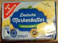 Mängden socker i Deutsche Markenbutter