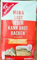 Mängden socker i Brotbackmischung Bauernbrot