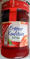 Mängden socker i Erdbeer Konfitüre Extra