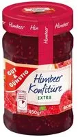 Mängden socker i Himbeer-Konfitüre Extra