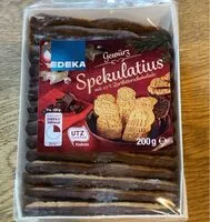 Mängden socker i Spekulatius mit Zartbitterschokolade