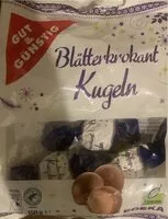 Mängden socker i Blätterkrokant Kugeln