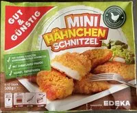 Mängden socker i Mini Hänchenschnitzel