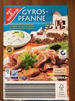 Mängden socker i Gyros-Pfanne