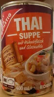 Mängden socker i Thai suppe