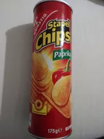 Mängden socker i Stapelchips Paprika