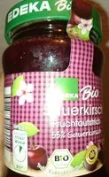 Mängden socker i Bio Fruchtaufstrich Sauerkirsch